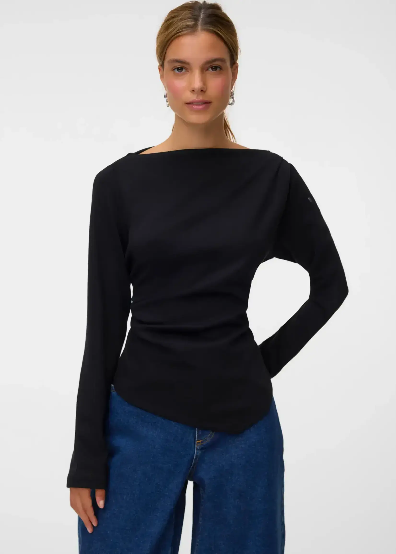 VERO MODA MILLE LS BOATNECK Blouse