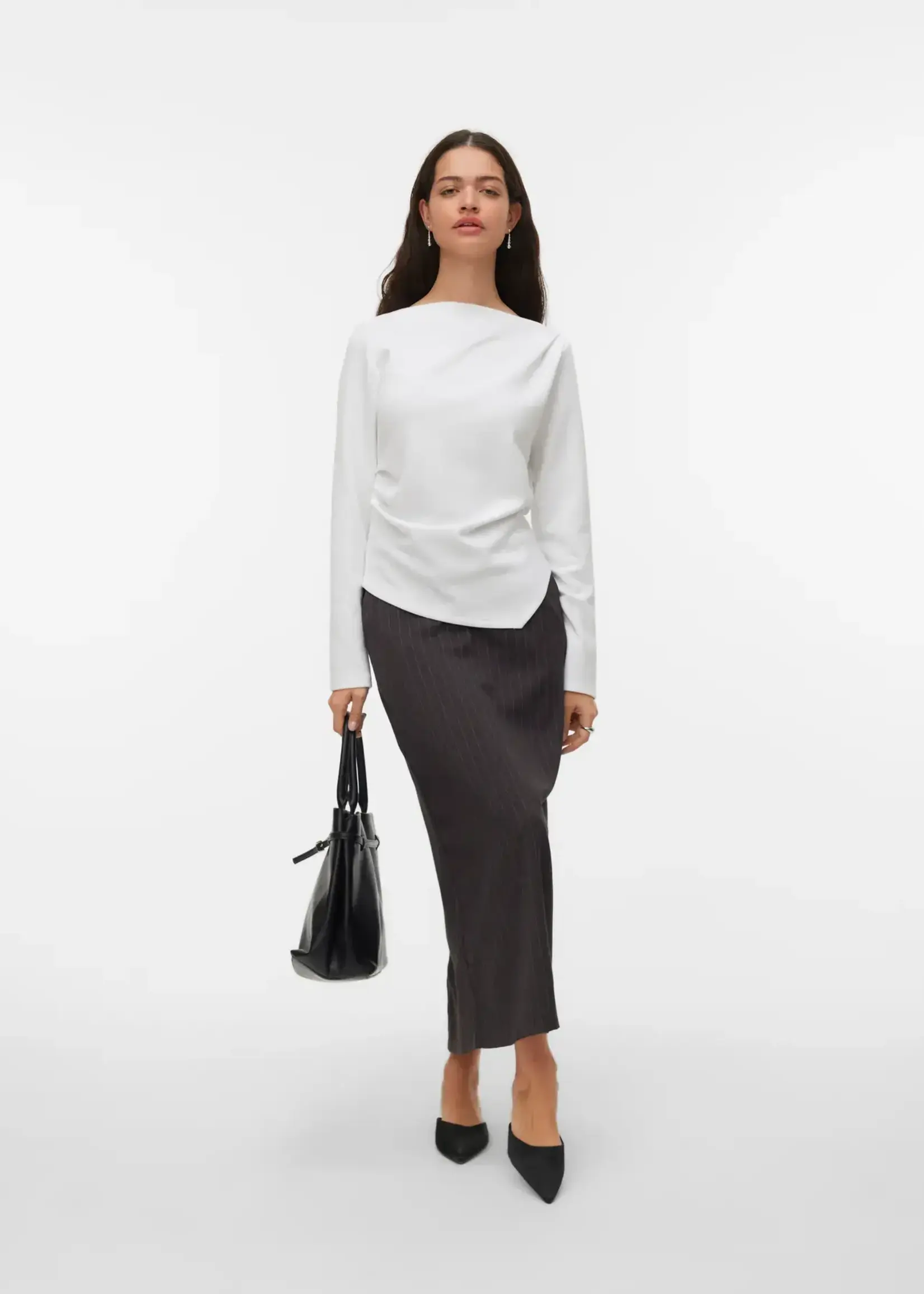 VERO MODA MILLE LS BOATNECK Blouse