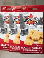 JAKEMAN'S MAPLE Maple Sugar Leaf, 70g-case of 10 pieces