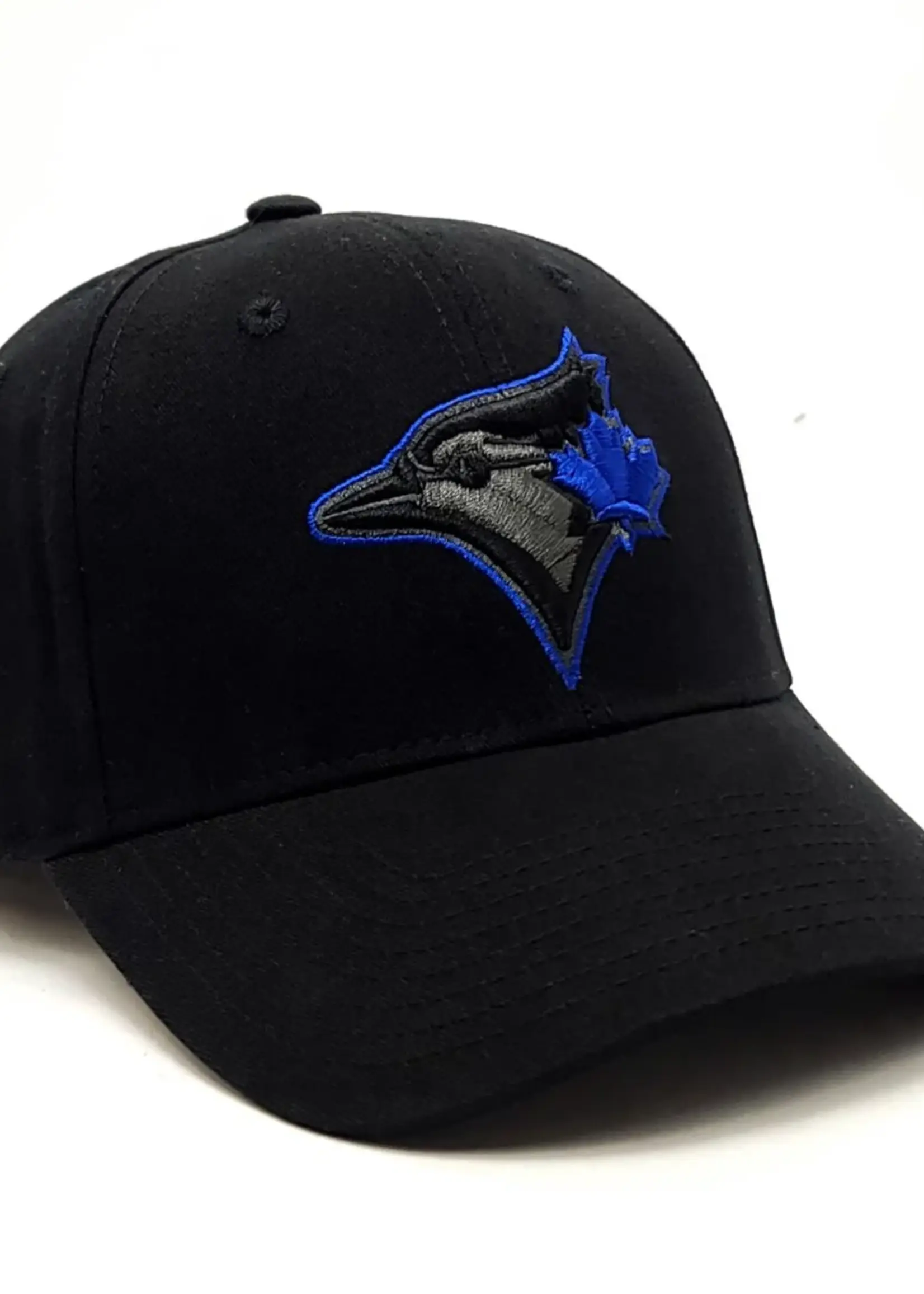 CANADIAN Needle Headwear Toronto Blue Jays Cap -Black, 3D Adjustable Velcro Closure