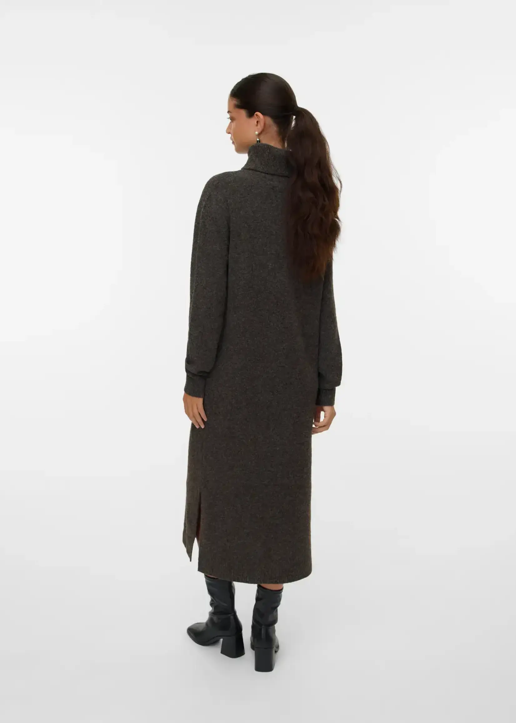 VERO MODA VMBOOM LS ROLLNECK DRESS