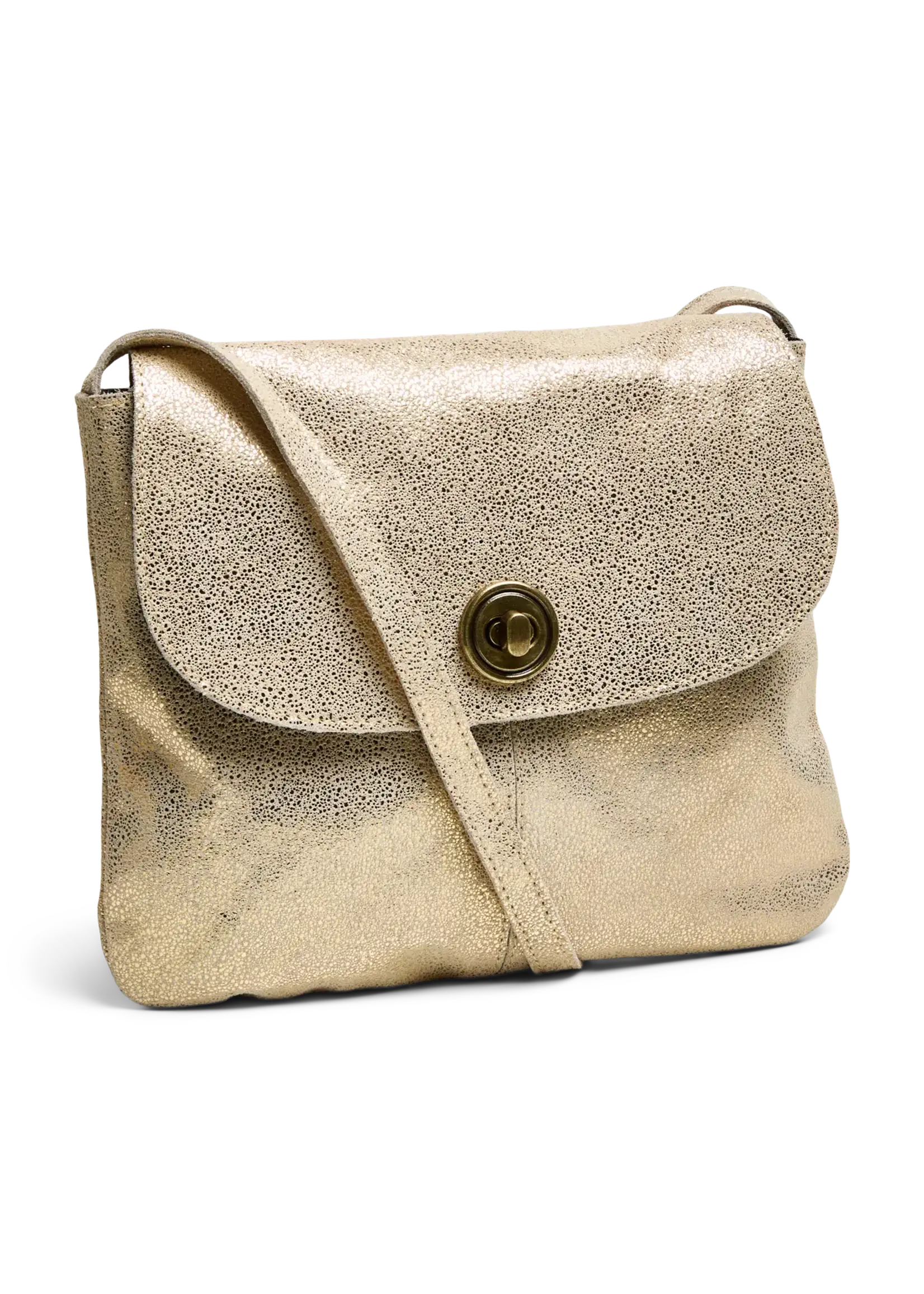 PIECES TOTALLY Leather party bag (LARGE)