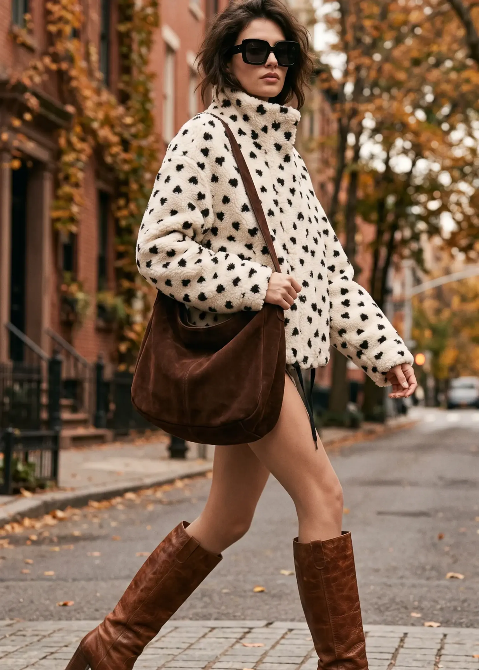 PRIV Cleo – Plush Teddy Coat