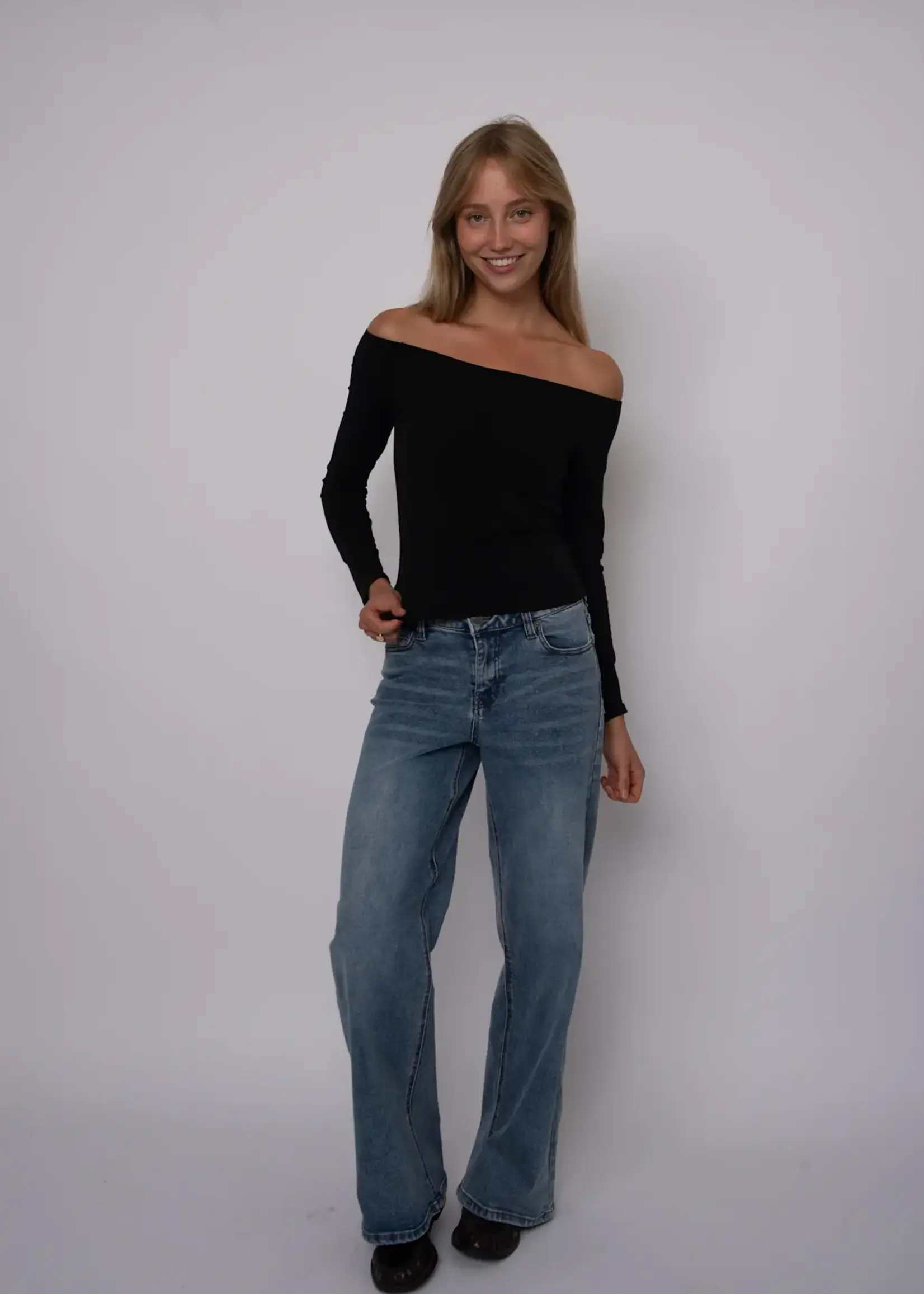 RD STYLE ORALIE COTTON CORE, OFF SHOULDER