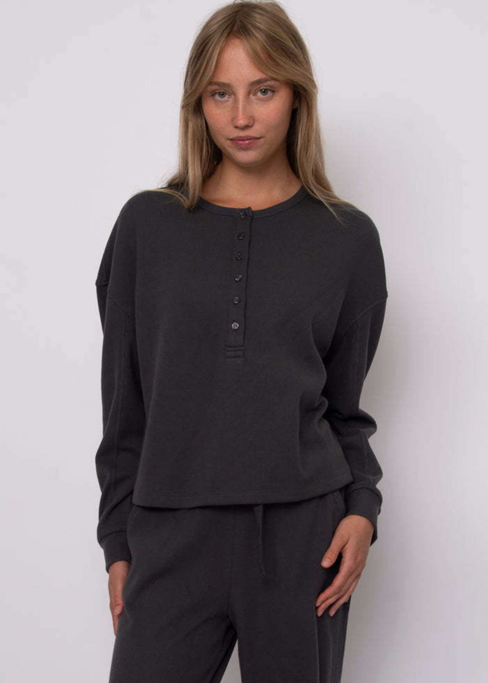 RD STYLE HENRY SOFT WAFFLE HENLEY