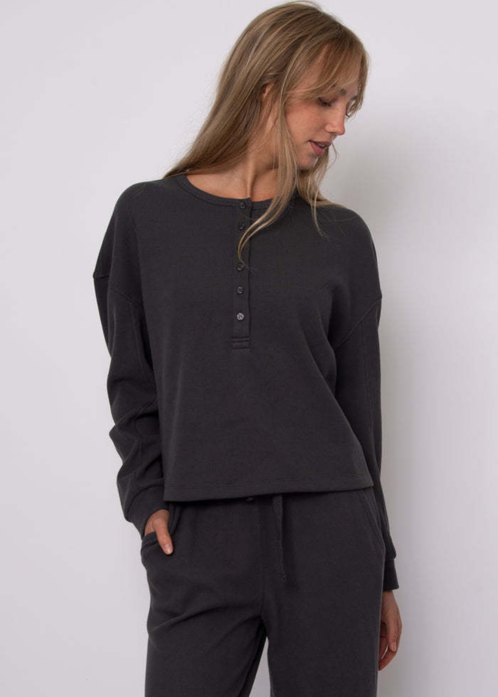 RD STYLE HENRY SOFT WAFFLE HENLEY