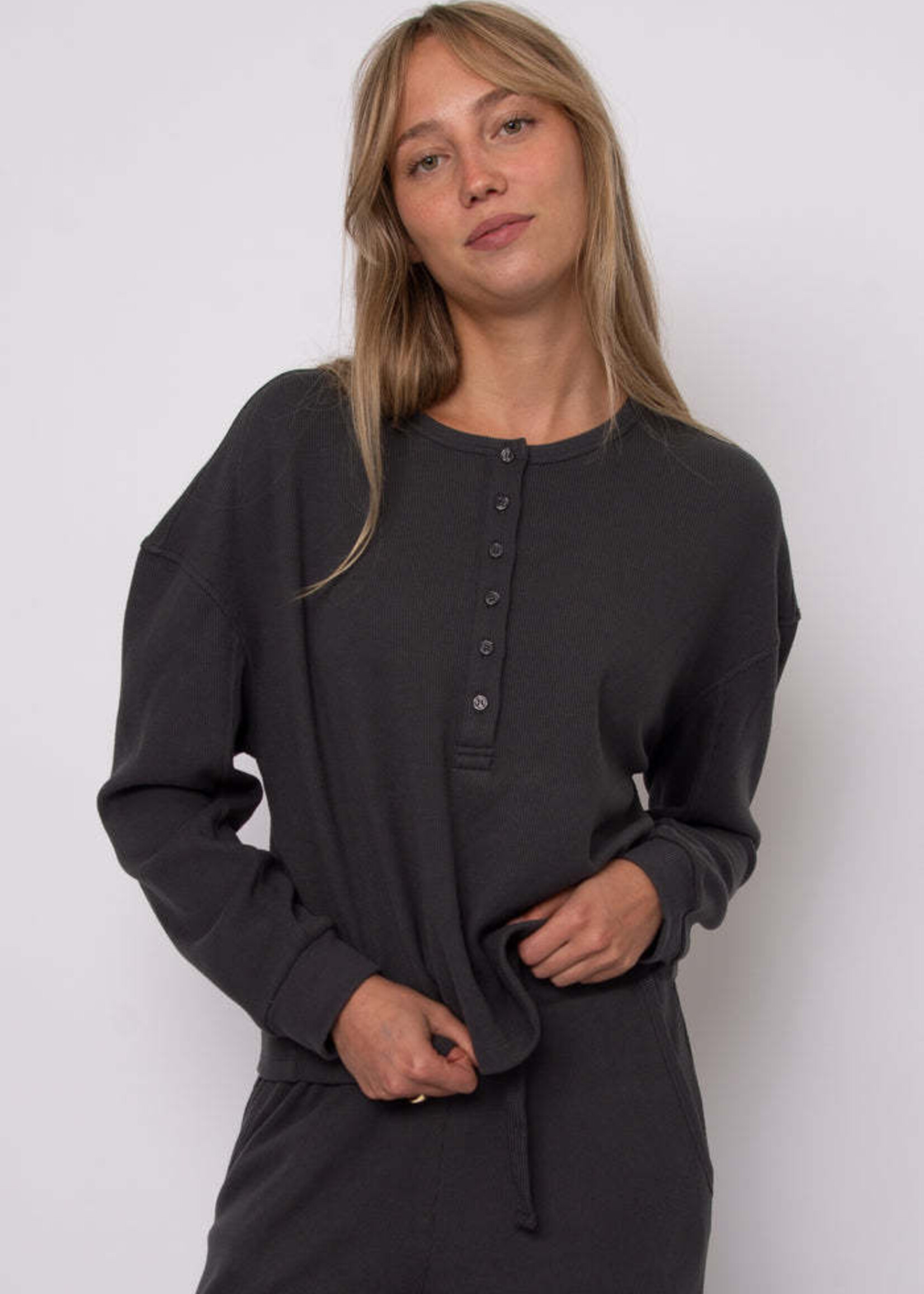 RD STYLE HENRY SOFT WAFFLE HENLEY