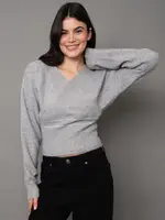 RD STYLE OTHELLA WRAP SWEATER