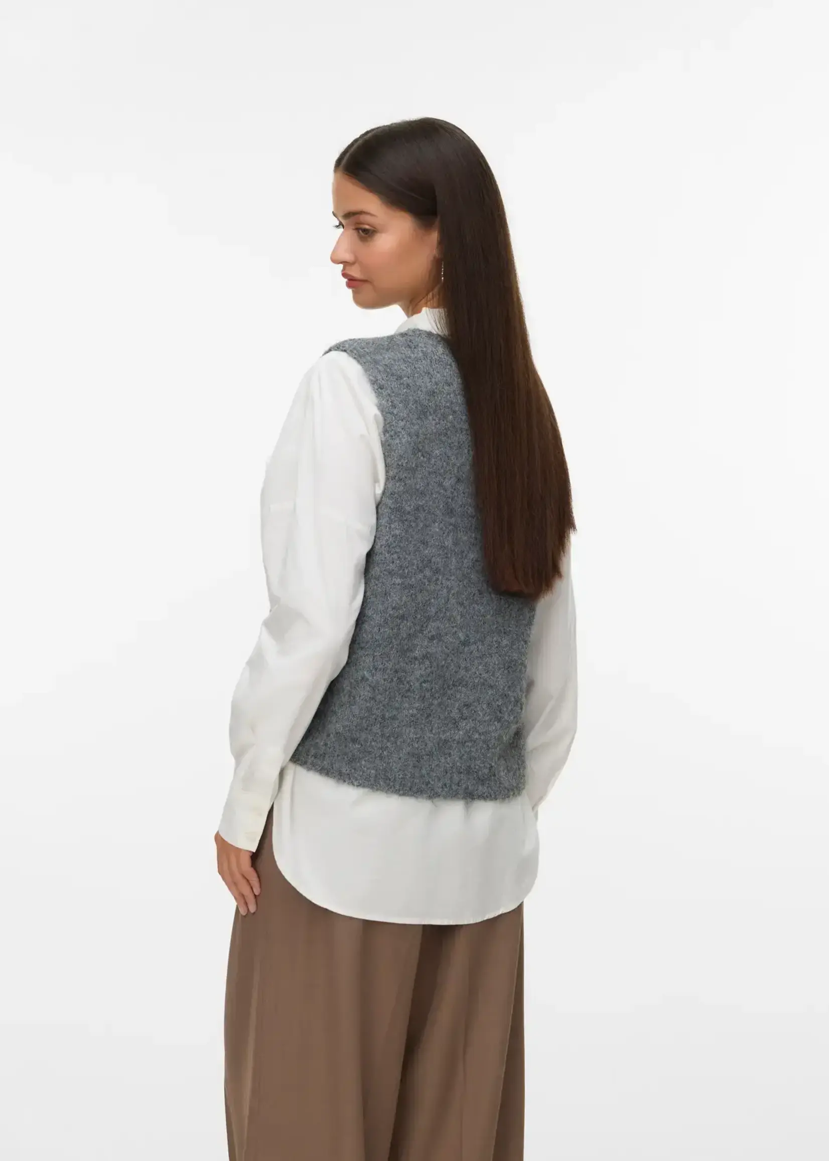 VERO MODA VMNOVAH BUTTON up VEST