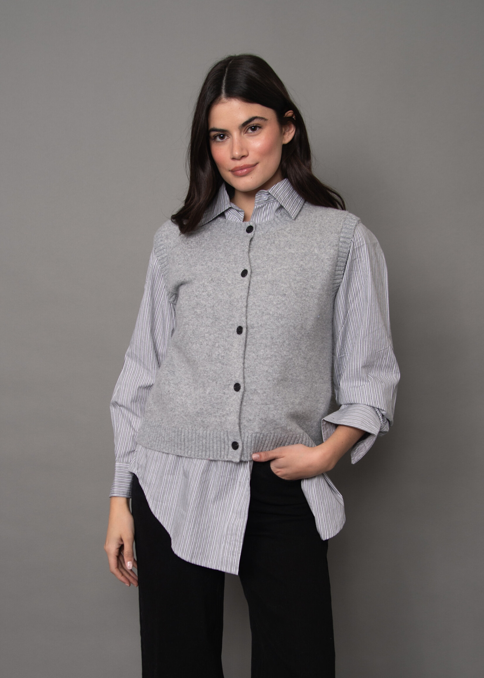 RD STYLE ORILLIA BUTTON FRONT VEST