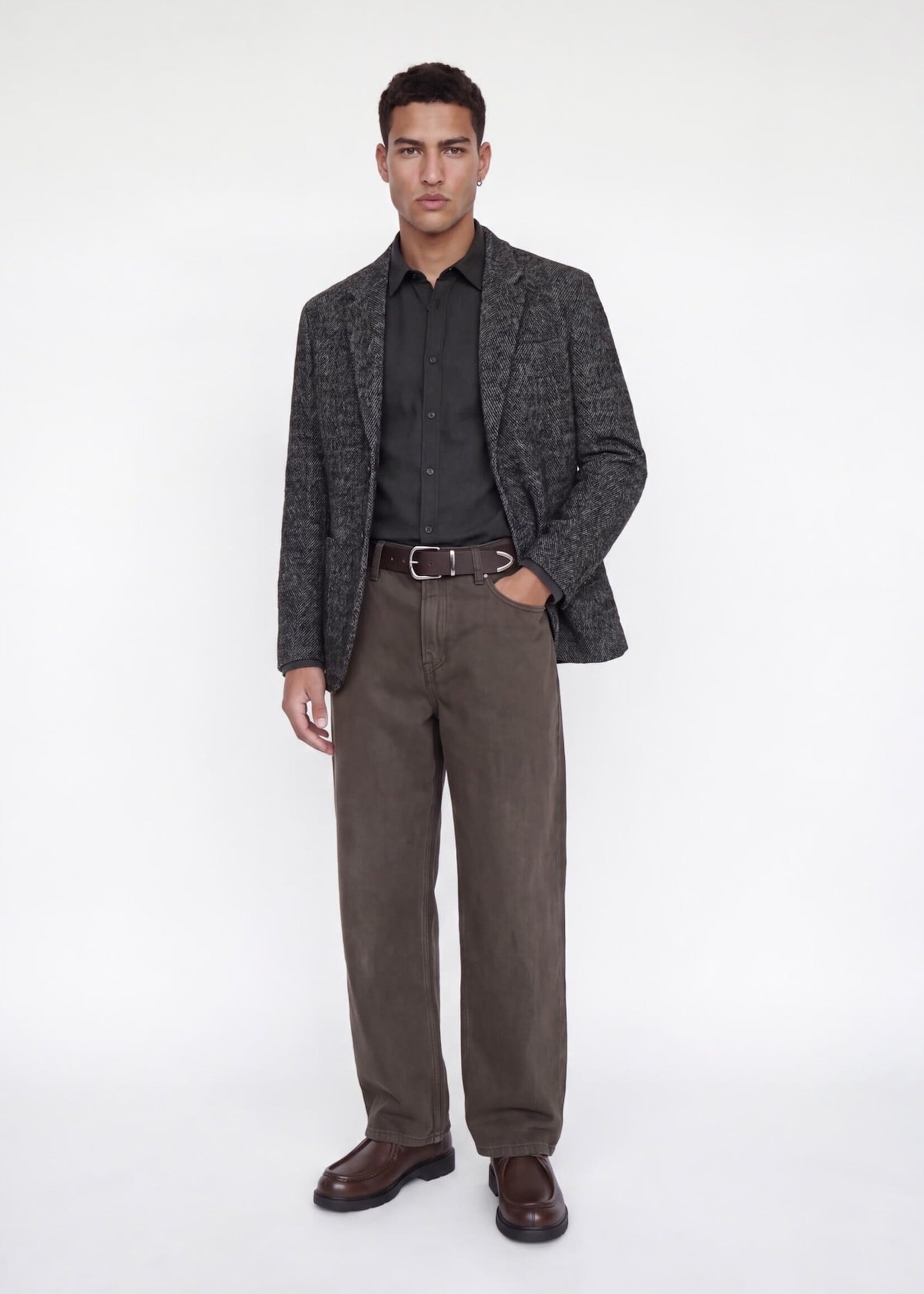 JACK & JONES JJclassic Melange shirt