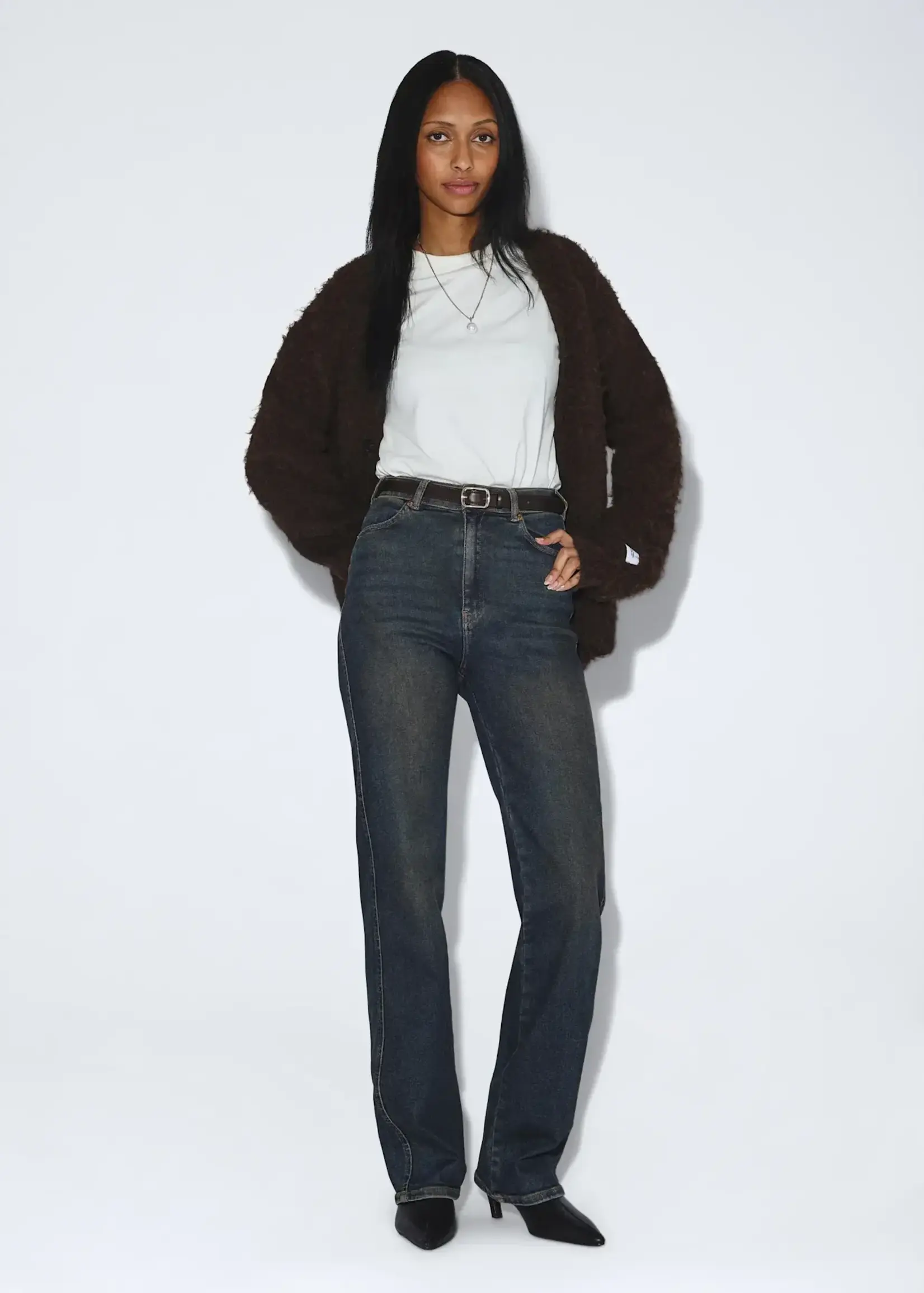 DR DENIM Moxy High Straight Jean