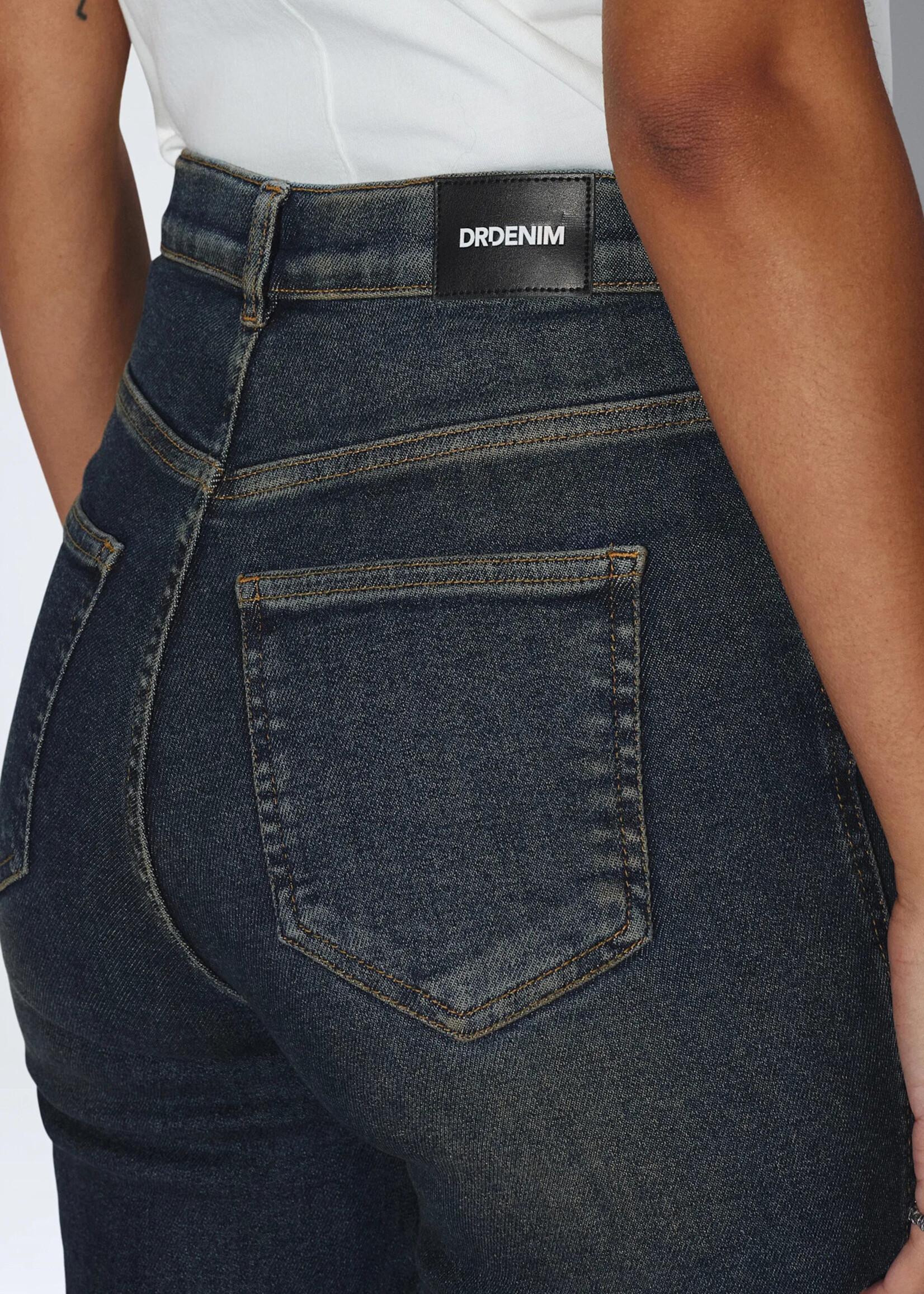 DR DENIM Moxy High Straight Jean