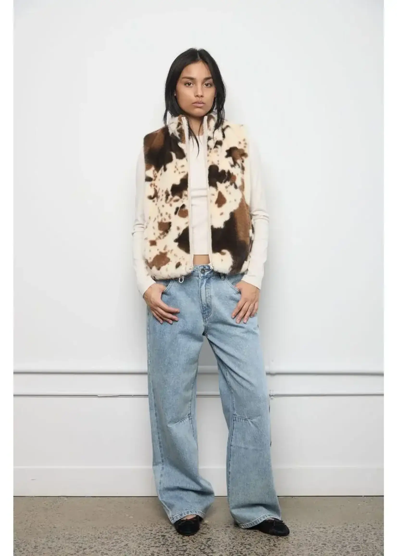 KUWALLA Murra Fauxfur Vest