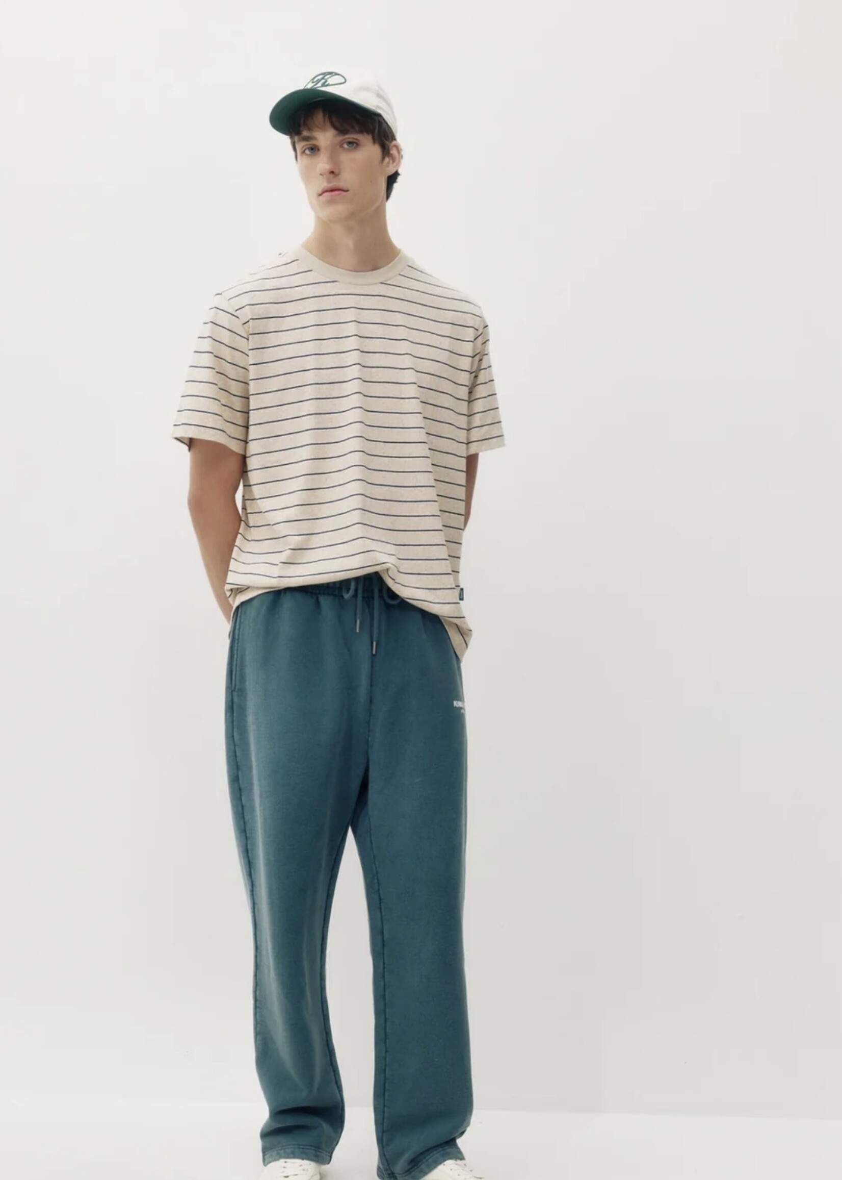 KUWALLA Linen Stripe Tee