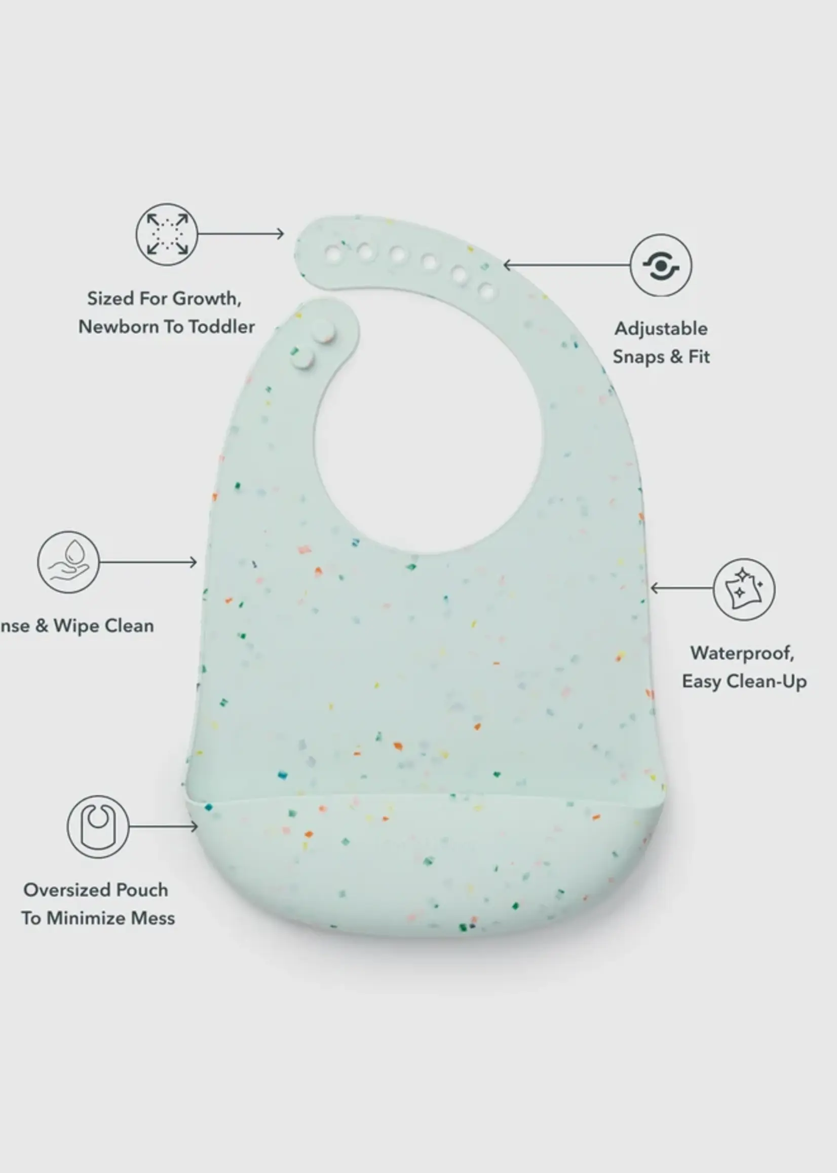 LOULOU LOLLIPOP Silicone Bib