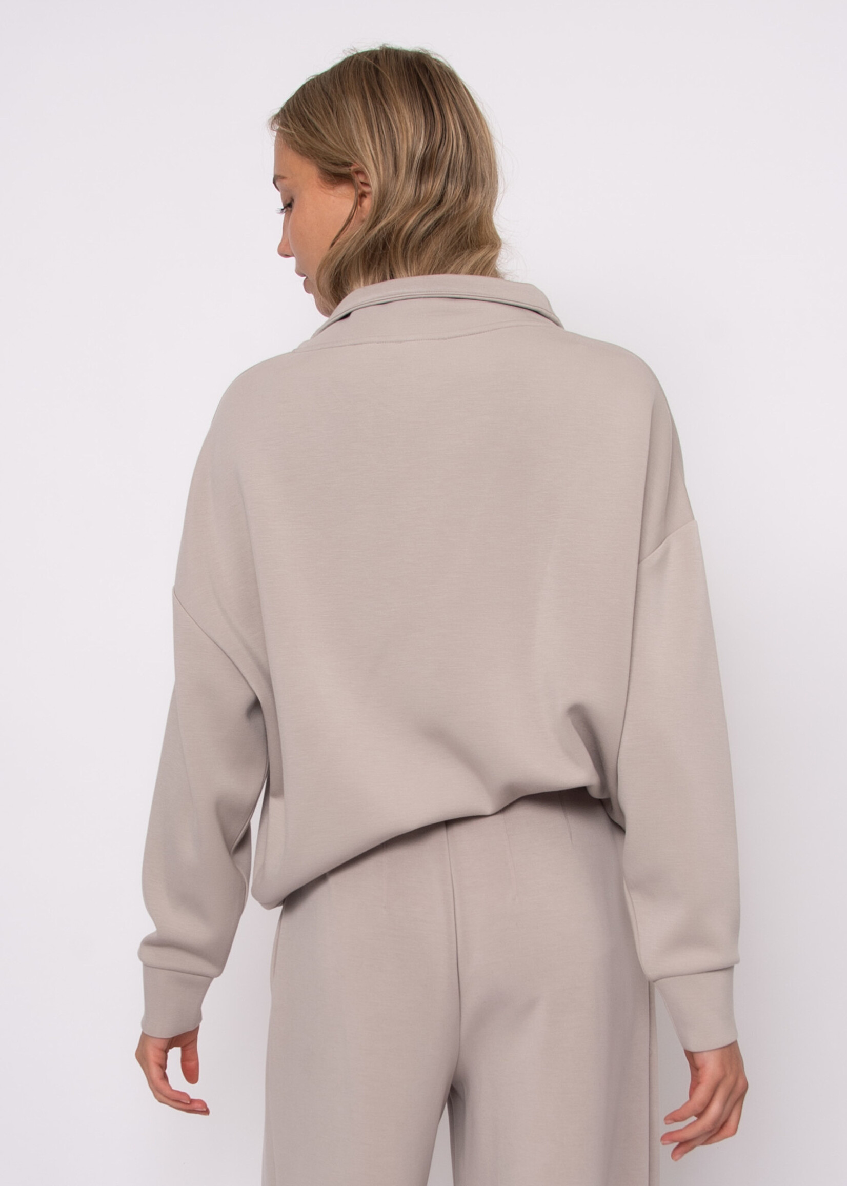 RD STYLE SEANNI SIGNATURE SOFT KNIT LS HALF ZIP PULLOVER