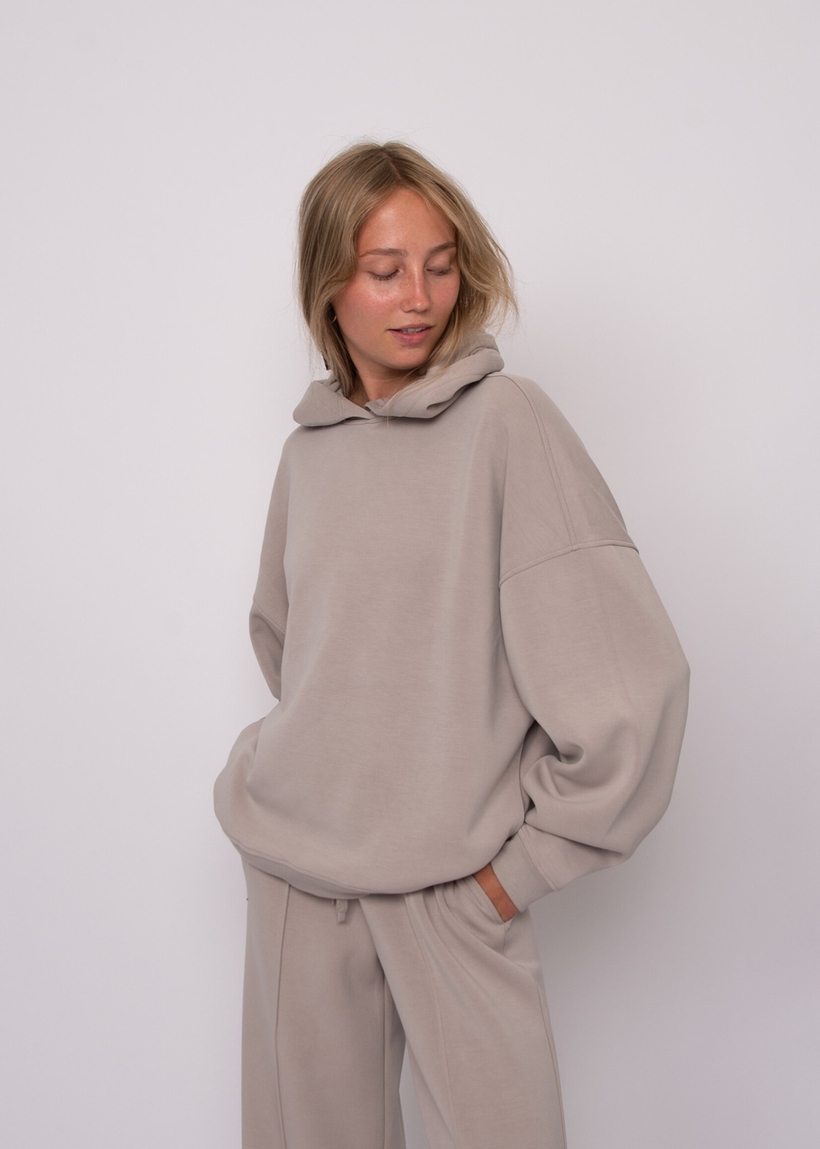 RD STYLE HALANA SOFT KNIT LS SHORT HOODIE