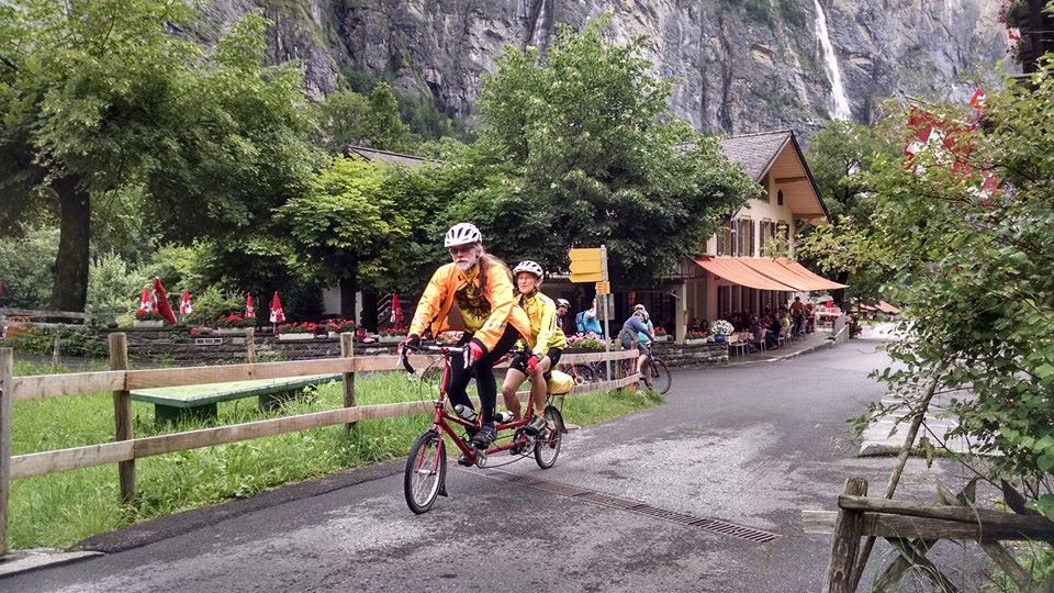 Tandem in Lauterbrunnen