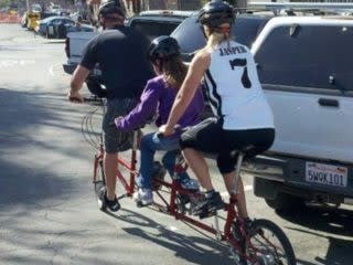 Bike Friday Family Tandem Travel Bike