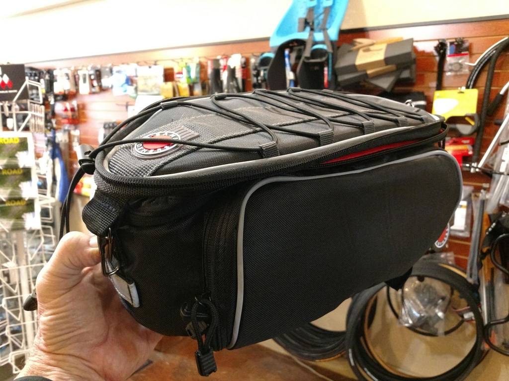 banjo brothers rack top pannier bag