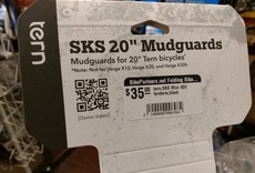 Tern Tern SKS Mini 406 fenders 'Mudguards', black