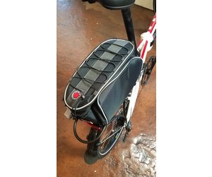 banjo brothers rack top pannier bag