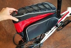 banjo brothers rack top pannier bag