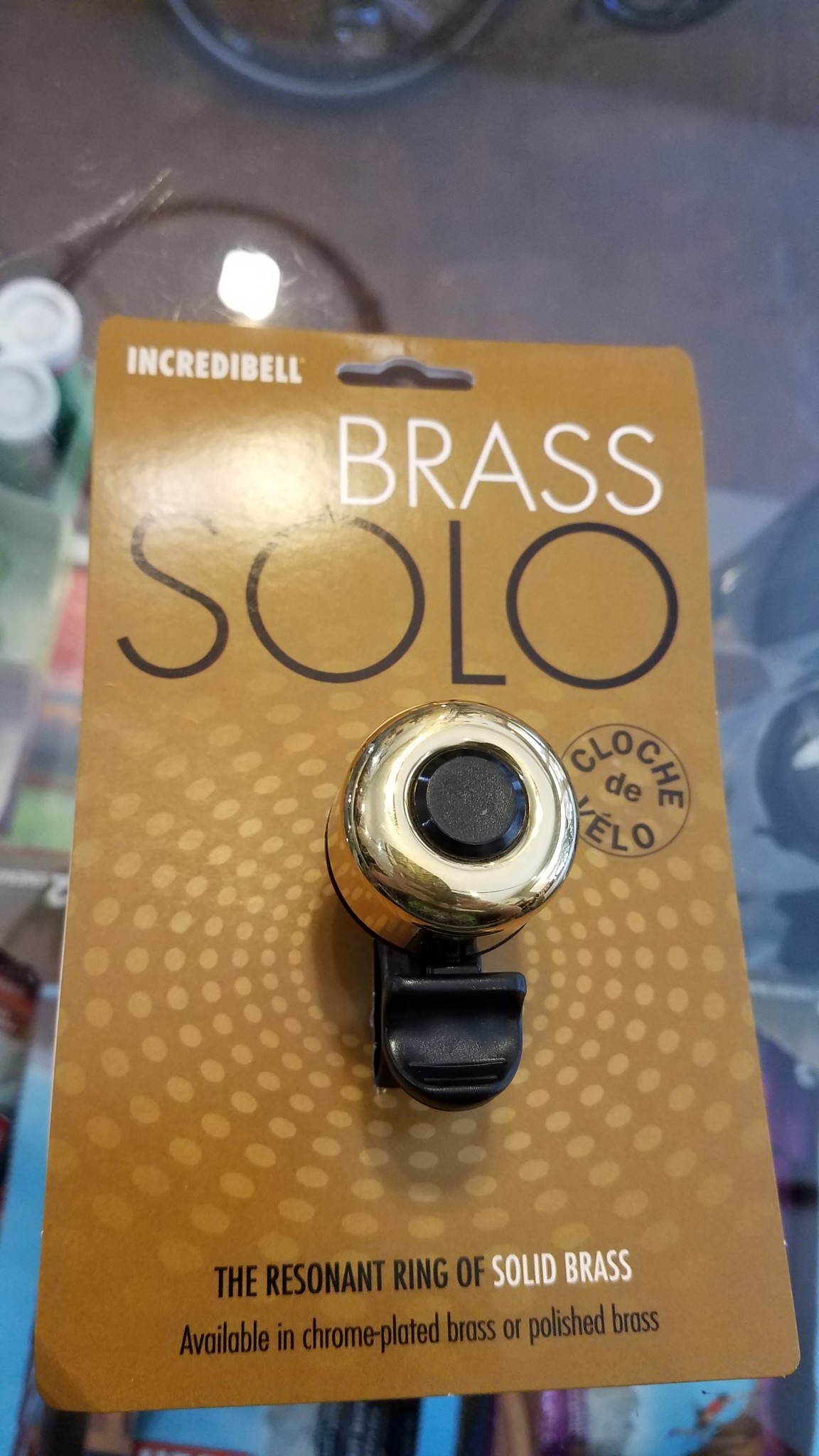 NEW Incredibell Brass Duet Bell Silver