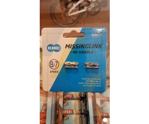 KMC Missing Link Chain Connectors - 2 Pack For 11-Speed SRAM/Shimano Bike Chains