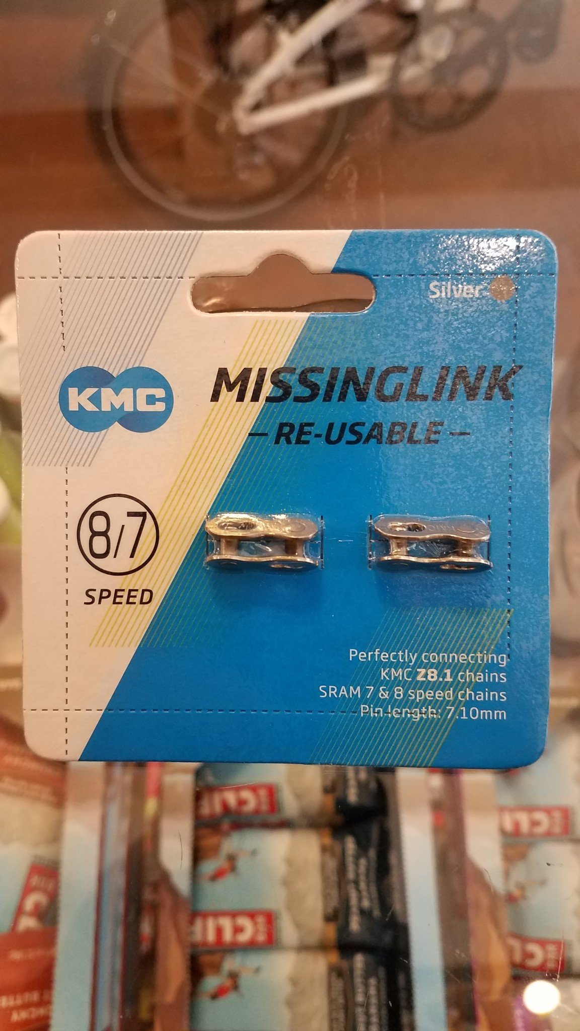 KMC KMC Missing Link II, 7.1 mm (Reusable) (2 Pairs)