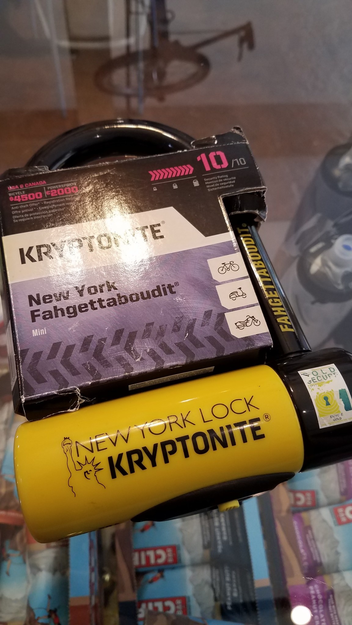 kryptonite bike lock registration
