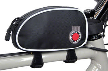 Banjo Brothers Banjo Brothers Top Tube Bag: Black, LG