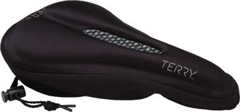Terry Gel Saddle Cover: Black