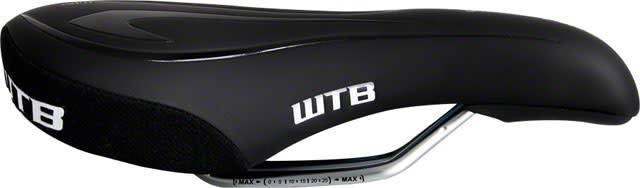 WTB WTB Speed She ProGel Saddle - Steel, Black, Women's