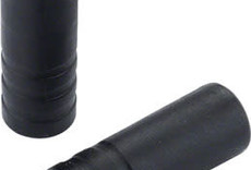 Jagwire Jagwire 4mm Open Nylon End Caps , Black, single
