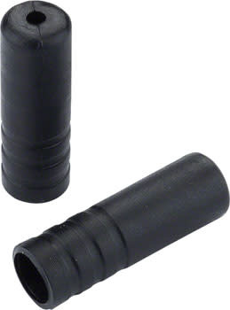 Jagwire Jagwire 4mm Open Nylon End Caps , Black, single