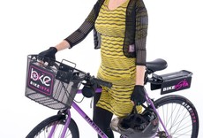 BikeIsta BIKEISTA Slit Dress with Half Sleeve