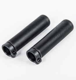 Brompton Grips 130mm lock on for S Type and low rise M and H Type Black