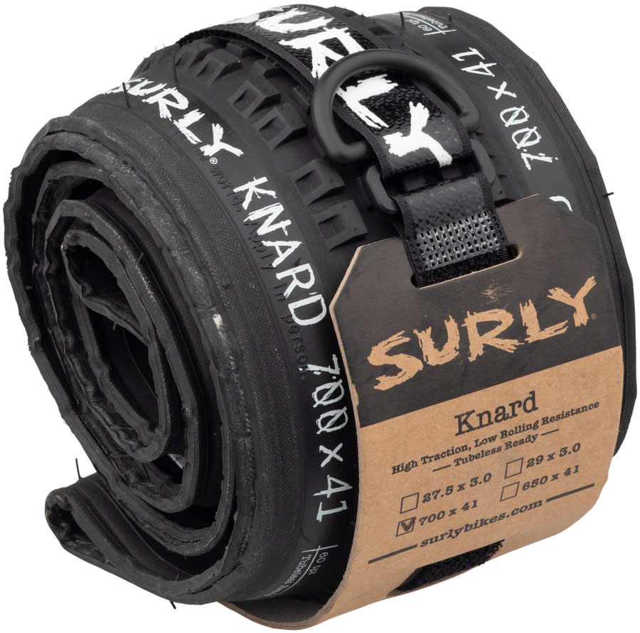 Surly Knard Tire - 700x41, Tubeless, Folding, Black, 60tpi