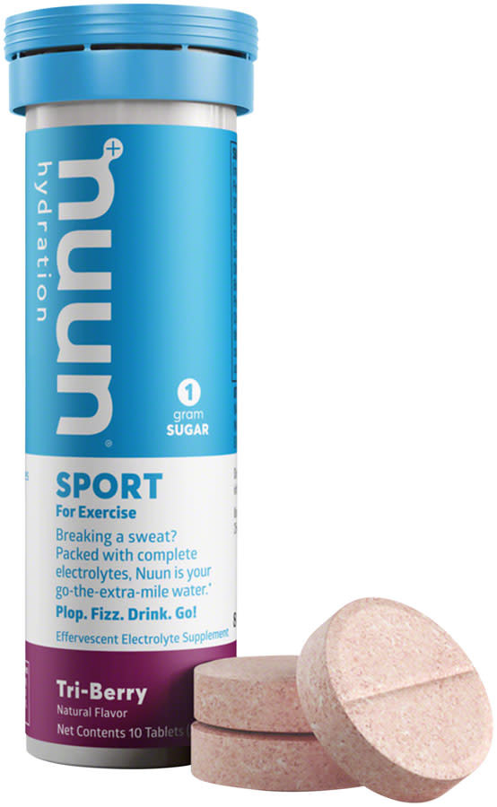 Nuun Nuun Sport Hydration Tablets: Tri Berry, Single tube