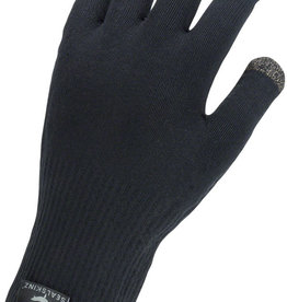 SealSkinz Waterproof All Weather Ultra Grip Gloves - Black, Full Finger, Unisex