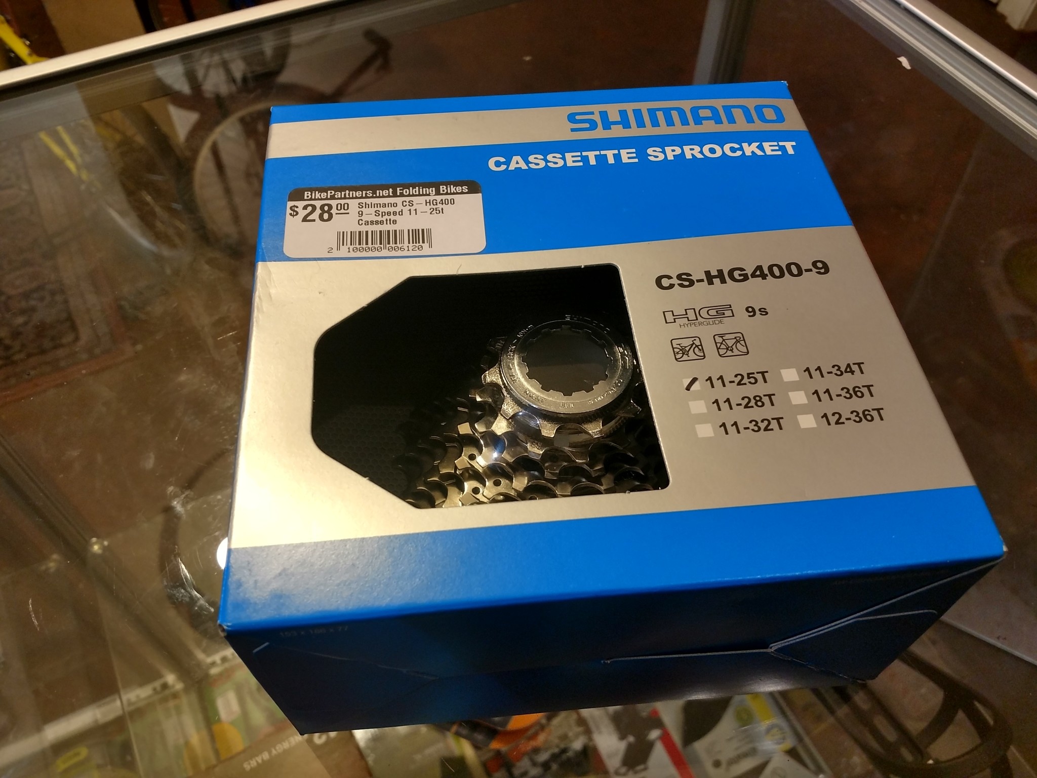 shimano hg400 cassette