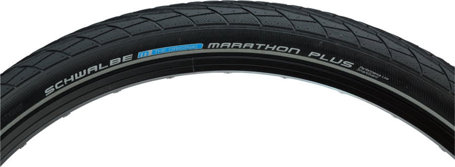 SCHWALBE MARATHON PLUS TOUR 26inch Black Reflex Wired Bicycle Tire