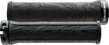 RaceFace Half Nelson Grips - Black, Lock-On