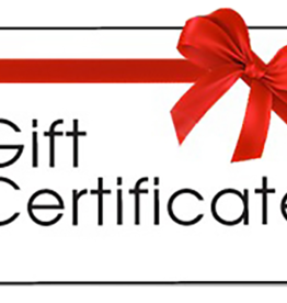 Gift Certificate
