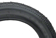 Kenda Kenda Street K124 Tire - 12.5x2.25 (62-203), Clincher, Wire, Black, 22tpi