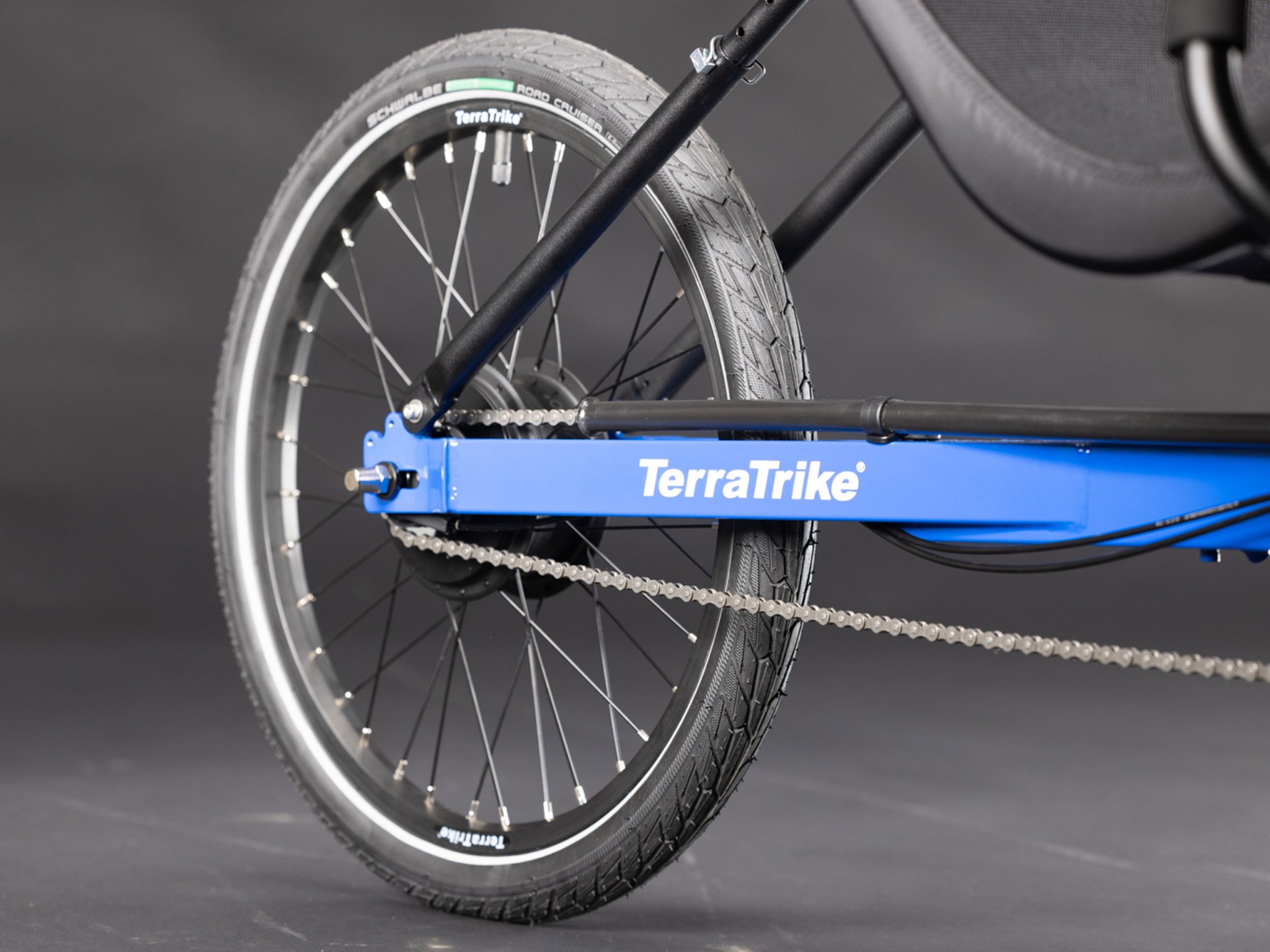 TerraTrike TerraTrike Rover Recumbent Trike Tandem Enviolo CVT with IPS