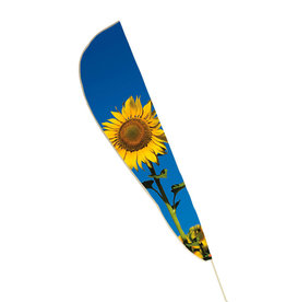 TerraTrike Teardrop Flag - Sunflower