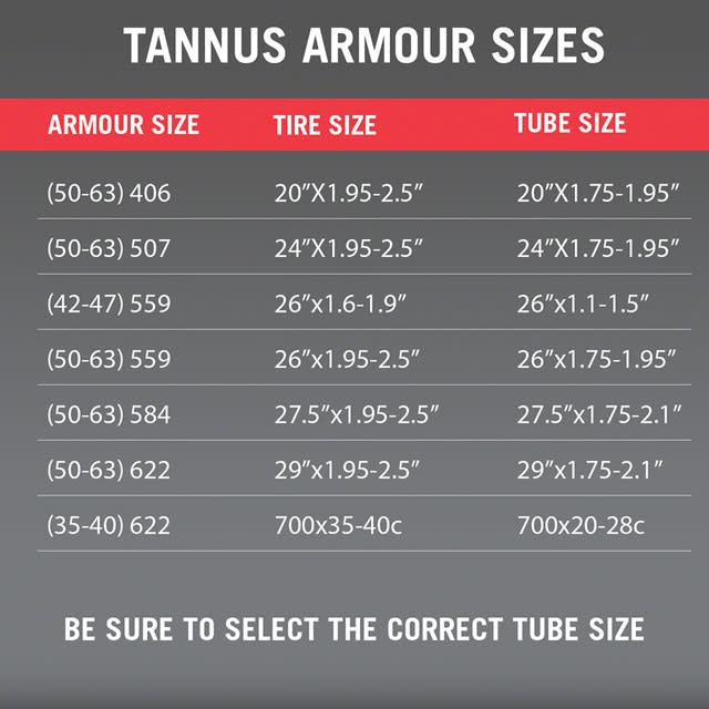 Tannus Armour Tire Liner Insert
